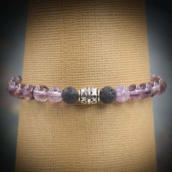 Auralite 23 Aromatherapy Stretch Bracelet  - Handmade to Order - Picture 1 of 2